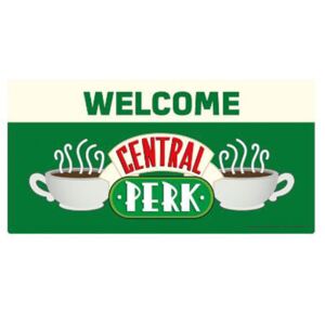 Cedule na zeď Friends|Přátelé: Welcome To Central Perk (30 x 60 cm)