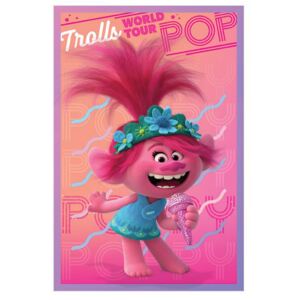 Plakát Trolls World Tour: Poppy (61 x 91,5 cm)