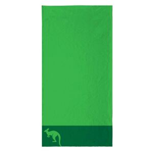 Plážový ručník Down Kangaroo Green 70x140 cm