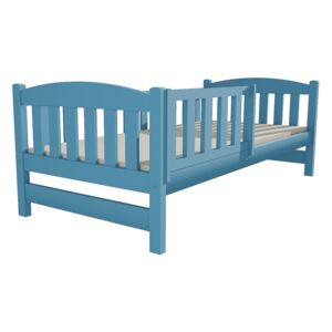 Dětská postel DP 002 modrá, 90x200 cm