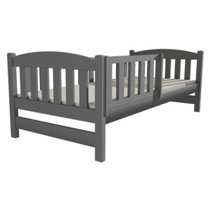Dětská postel DP 002 šedá, 90x200 cm