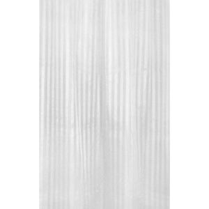 Aqualine Sprchový závěs 180x200cm, polyester, bílá, ZP001