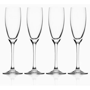 Lunasol - Sklenice na šampaňské 170 ml set 4 ks – Basic (321018)