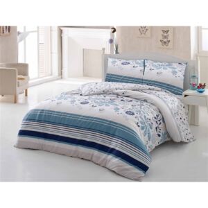 Přehoz přes postel dvoulůžkový Pamela modrá, Výběr rozměru: 240x220cm