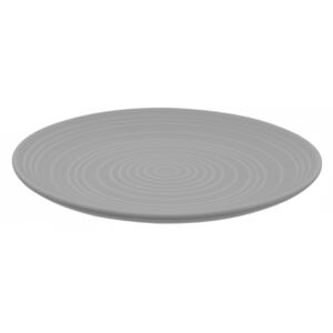 Lunasol - Mělký talíř Gaya RGB Spiral světle šedá 23 cm (451806)