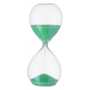 S-art - Dekorační přesýpací hodiny zelené - S-Art, 12,5 cm (593600)