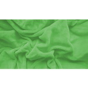 XPOSE ® PROSTĚRADLO MIKROPLYŠ Exclusive 180x200cm - letní zelená