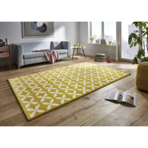 Hans Home | Kusový koberec Tifany 102777 Gelb, žlutý - 80x150