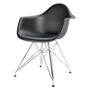Jídelní židle P018 PP Inspirovaná DAR černá