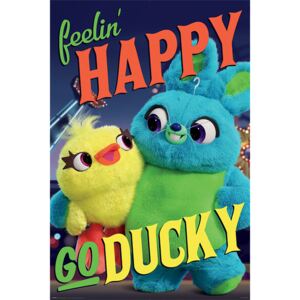 Plakát, Obraz - Toy Story: Příběh hraček - Happy-Go-Ducky, (61 x 91,5 cm)