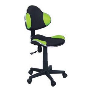 Dětská židle Q-G2 černo-zelená