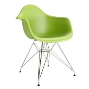 Jídelní židle P018 PP Inspirovaná DAR zelená