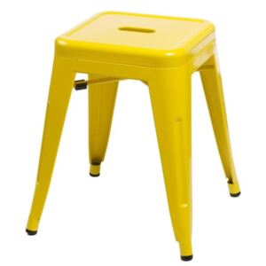 Židle Paris inspirovaná Tolix žlutá