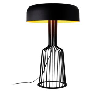 Stolní lampa Fellini Two Black Gold Round