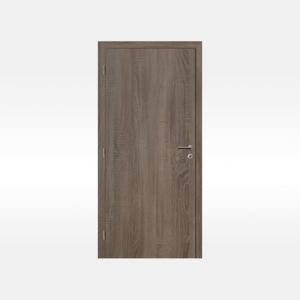 SOLODOOR Interiérové dveře Klasik plné dub archico, 3D povrch - 80 cm P