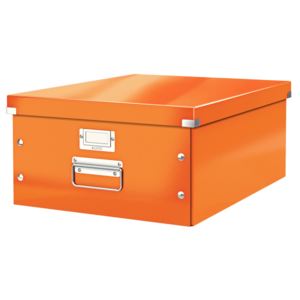 Leitz Univerzální krabice CLICK-N-STORE L oranžová 60450044