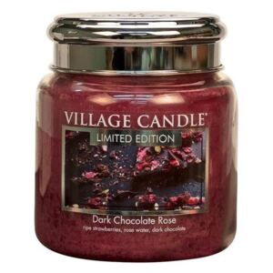 Svíčka Village Candle - Dark Chocolate Rose 92gr