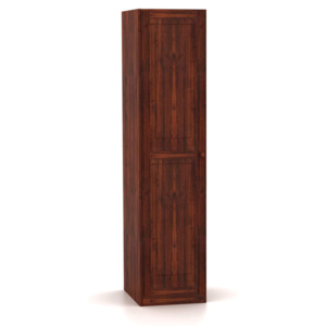 Moderní šatní skříň vyrobená z masivního dřeva v klasickém stylu MV052