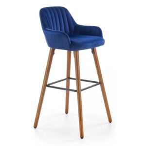 Barová židle Alessia modrá