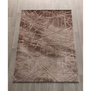 BERFIN Kusový hnědý koberec Dizayn 2371/Beige-Brown Rozměry: 160 x 230