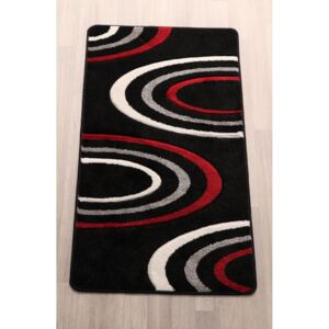 BERFIN Kusový černý koberec JAKAMOZ 1061 Black Rozměry: 80 x 150