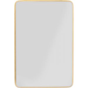 KARE DESIGN Zrcadlo Jetset Square 94×64 cm - zlaté