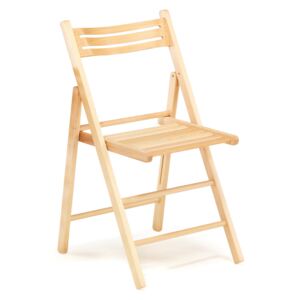 AJ Produkty Skládací židle Edinburgh, dřevěná, buk