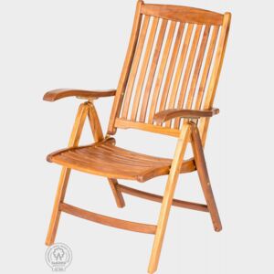 FaKOPA Masivní dřevěná židle na zahradu Luren