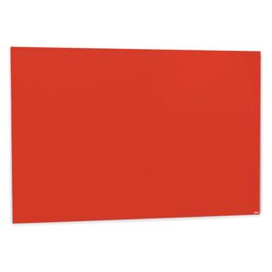 AJ Produkty Skleněná magnetická tabule, 1500x1000 mm, pastelově červená