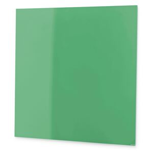 AJ Produkty Skleněná magnetická tabule, 1000x1000 mm, zelená