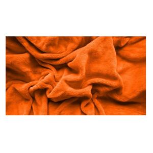 XPOSE ® PROSTĚRADLO MIKROPLYŠ Exclusive 140x200cm - oranžové
