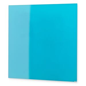 AJ Produkty Skleněná magnetická tabule, 500x500 mm, světle modrá