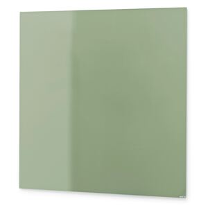 AJ Produkty Skleněná magnetická tabule, 500x500 mm, pastelově zelená
