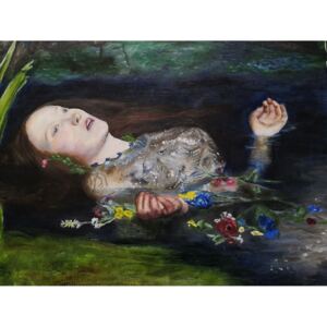 Ručně malovaný obraz Marek Raclavsky - Ofélie