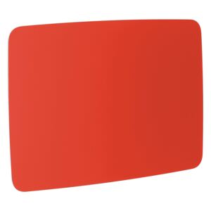 AJ Produkty Skleněná tabule, kulaté rohy, 1500x1000 mm, pastelově červená