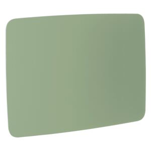 AJ Produkty Skleněná tabule, kulaté rohy, 1500x1000 mm, pastelově zelená