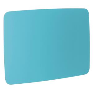 AJ Produkty Skleněná magnetická tabule, kulaté rohy, 1500x1000 mm, světle modrá