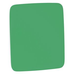 AJ Produkty Skleněná magnetická tabule, kulaté rohy, 500x500 mm, zelená