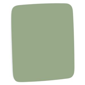 AJ Produkty Skleněná tabule, kulaté rohy, 500x500 mm, pastelově zelená