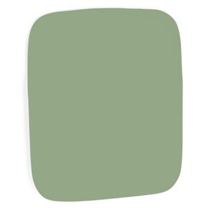 AJ Produkty Skleněná tabule, kulaté rohy, 300x300 mm, pastelově zelená