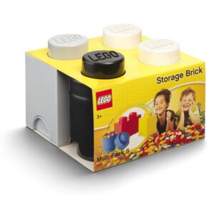 Set 3 ks plastových úložných krabic na LEGO®, 25 x 25,2 x 18,1 cm