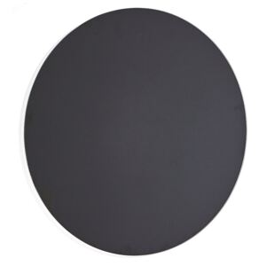 AJ Produkty Kulatá skleněná tabule, magnetická, Ø 450 mm, černá