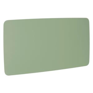AJ Produkty Skleněná tabule, kulaté rohy, 2000x1000 mm, pastelově zelená