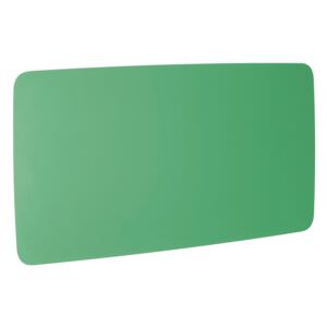 AJ Produkty Skleněná magnetická tabule, kulaté rohy, 2000x1000 mm, zelená