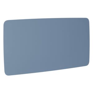 AJ Produkty Skleněná tabule, kulaté rohy, 2000x1000 mm, pastelově modrá