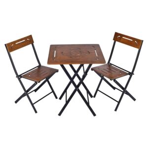 Sada venkovní stůl a 2 židle