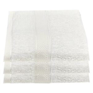 Froté ručník 50x100 Jednobarevný bílá
