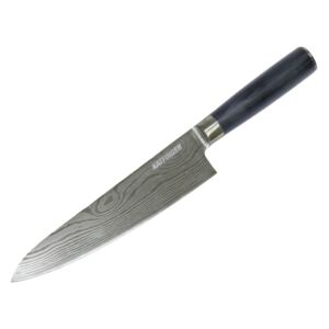 KATFINGER | nerezový nůž s damaškovým potiskem 8" (20cm) | černý | KF402