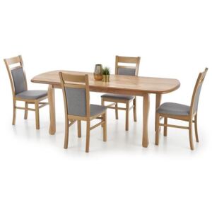 ARNOLD stůl barva dub Craft (150-190x80x75 cm), 150-190 x 80 cm, , buk