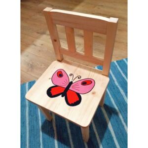 Golam Dětská židlička Obrázek: Motýlek